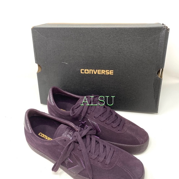 Converse Cons Break Point Men Sneakers Suede Cherr - Picture 9 of 11